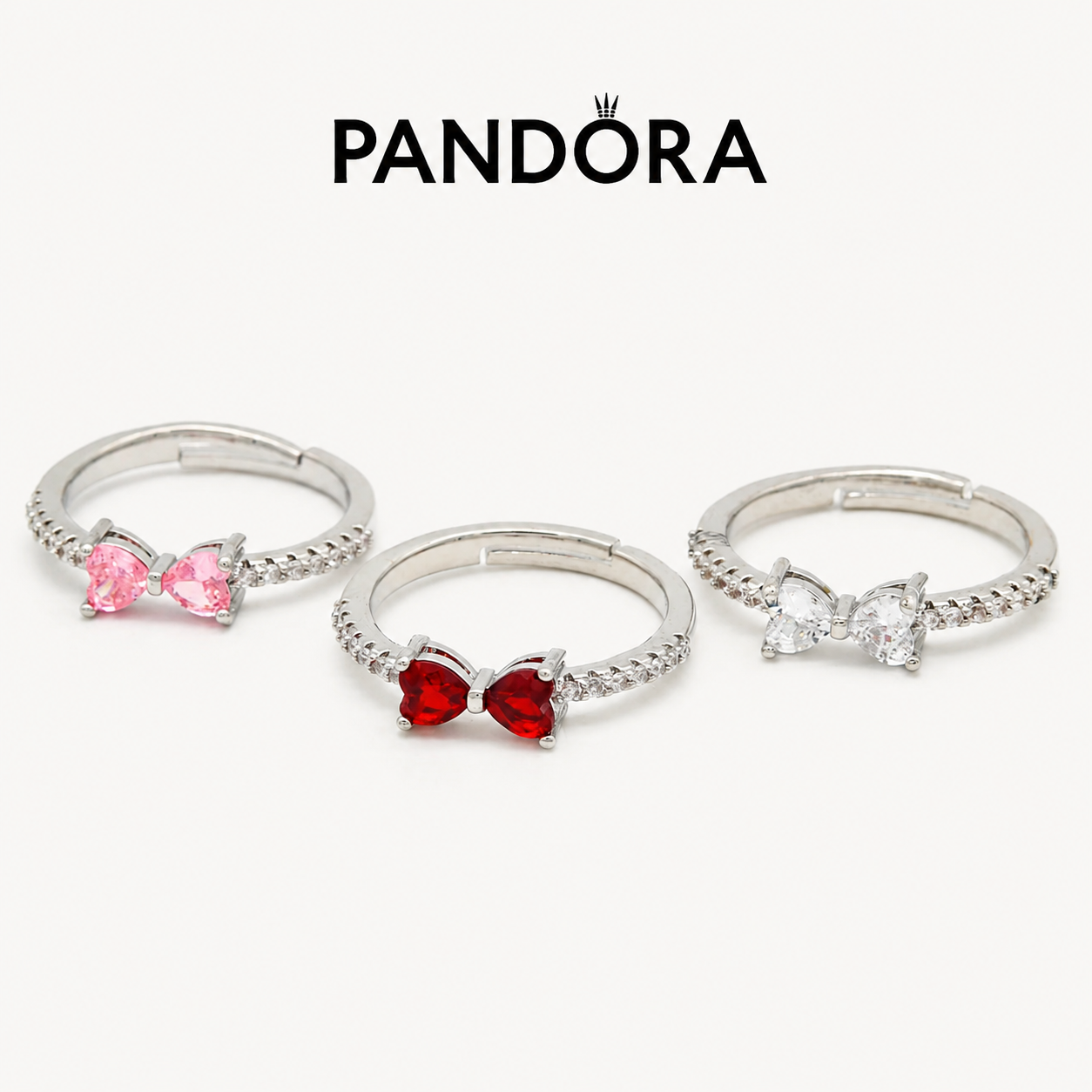 Anillo Liston Moñito Amor 🎀 + caja de regalo🎁