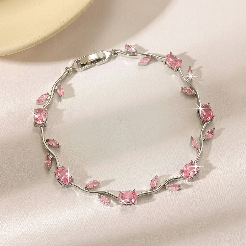 Pulsera Flor Tulipán encantados🌷+ Caja de regalo 🎁
