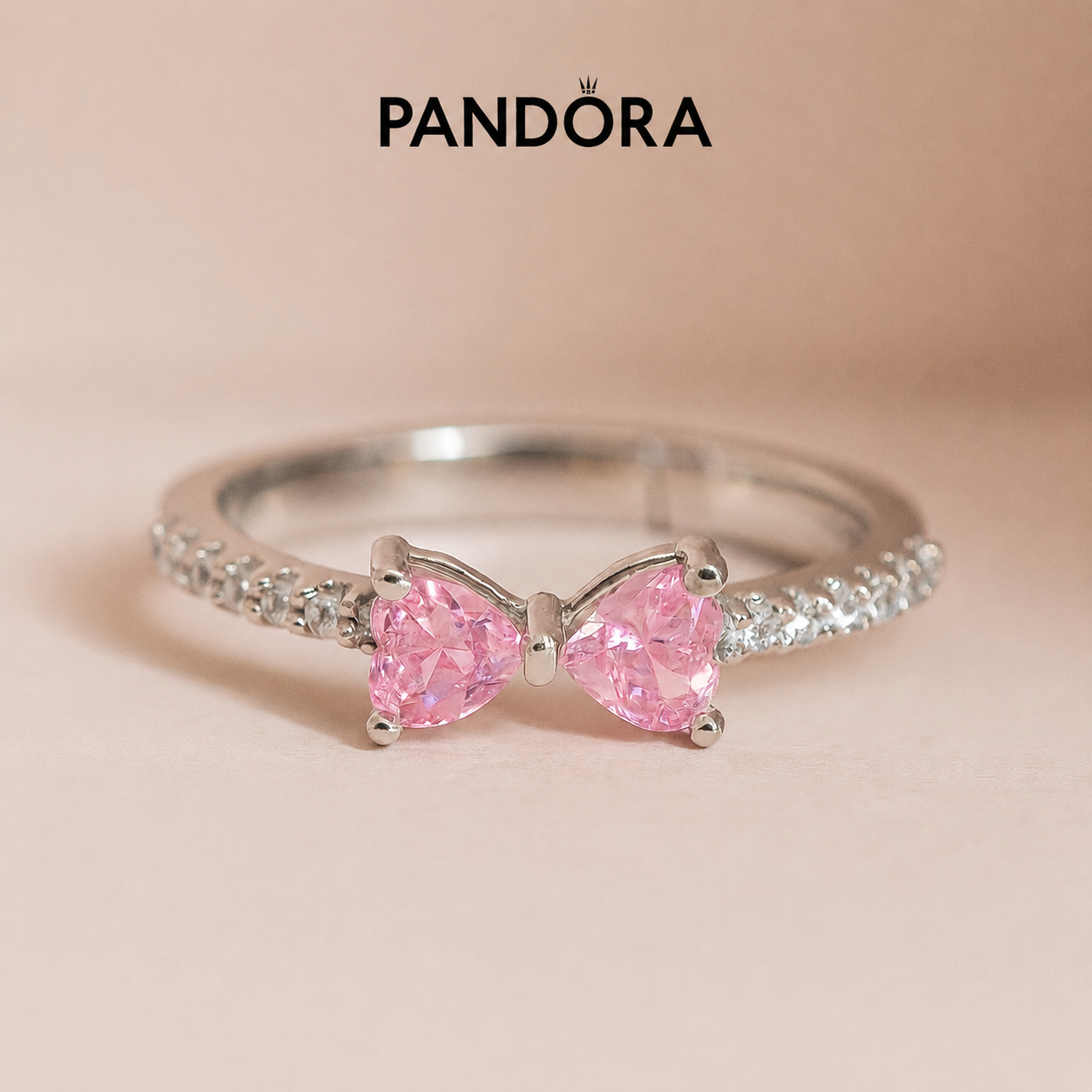 Anillo Liston Moñito Amor 🎀 + caja de regalo🎁