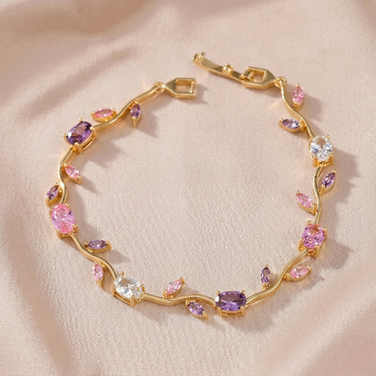 Pulsera Flor Tulipán encantados🌷+ Caja de regalo 🎁